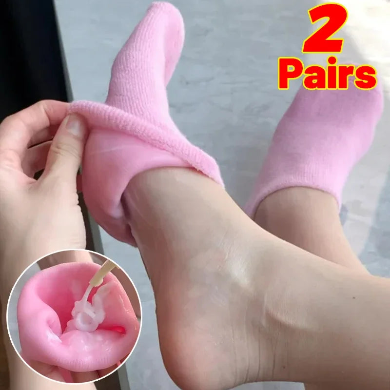 Silicone Moisturizing Mask Socks