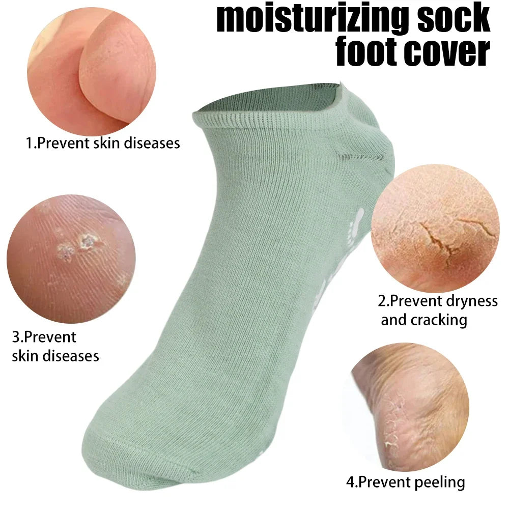 Silicone Moisturizing Mask Socks