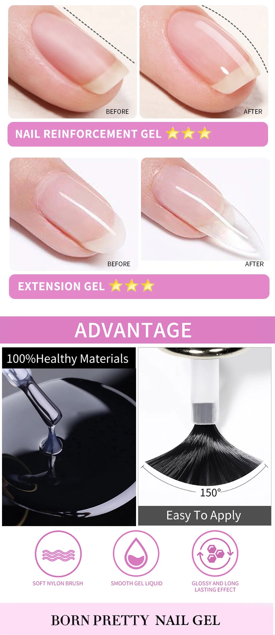 UV Gel Nail Glue